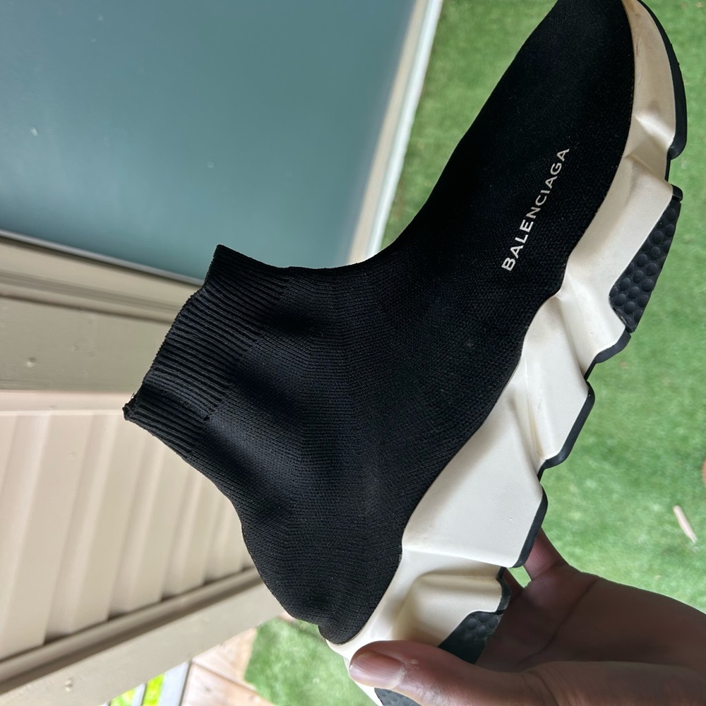 Balenciaga Black Sock Sneakers - Picture 4 of 4